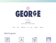Tablet Screenshot of isgeorge.com